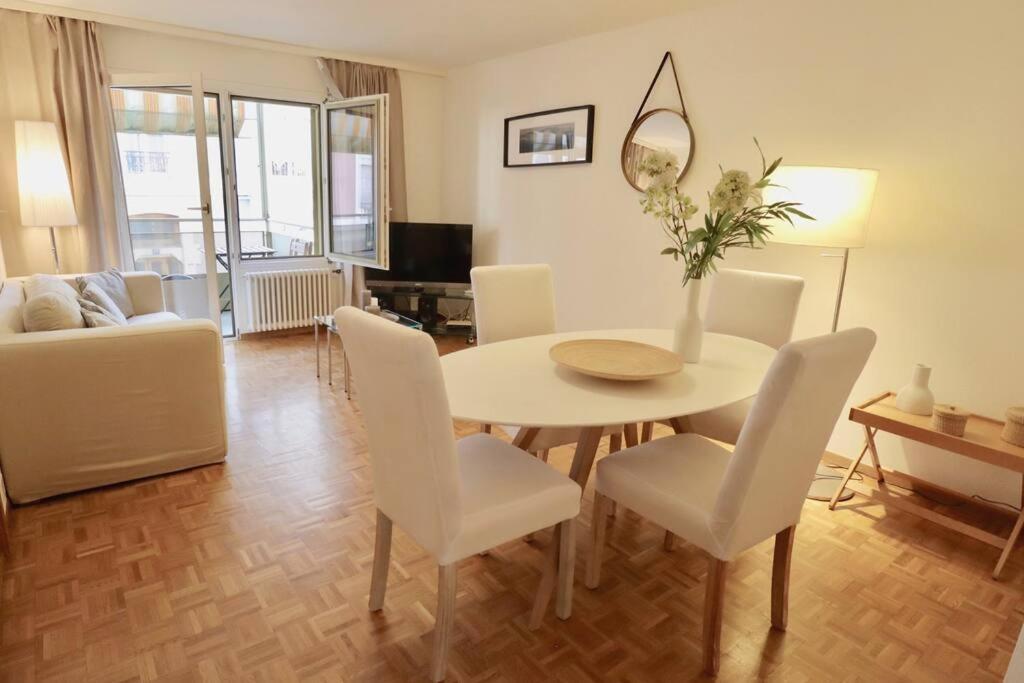 Comfortable, Very Well Located Between Train Station And Lake! Lausanne Luaran gambar
